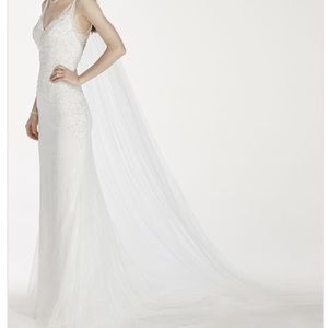 David’s Bridal Cathedral veil